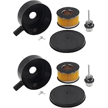 VH901700AV Air Compressor Pump Intake Filter With Filter Element W/Element Vh3000 Thread Compressor Air Intake Filter Fit for Campbell Hausfeld VT, TQ, VH Pumps 1/2" Repl MP333200SJ - 2 Pack