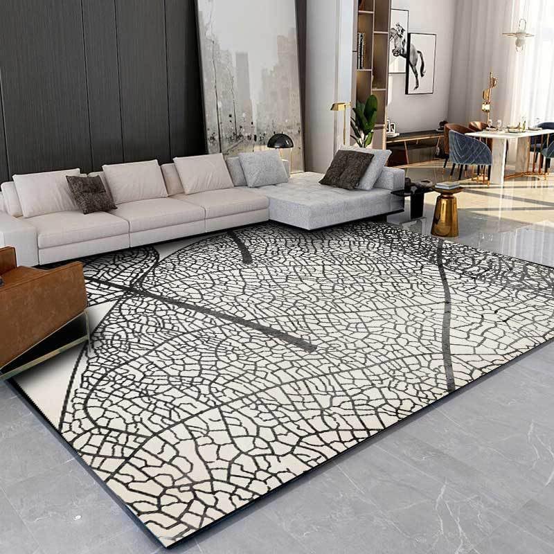 Tapis moderne lavable pour sécuriser le salon et créer une chambre cosy et douce