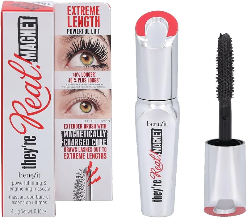 Benefit they’re real! Magnet mascara #supercharged black mini 0.16 ounce