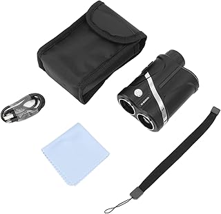 Fdit Laser Golf Hunting Rangefinder, 5v Eyepiece Focusing Laser Rangefinder Handheld 4 In 1 Distance Speed Height Angle Measurement Telescope Rangefinder