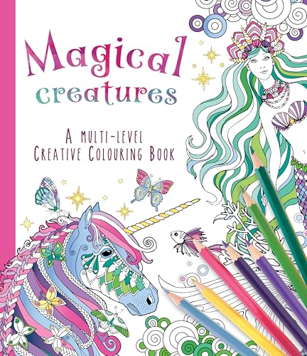 Libro da colorare fantasy per adulti: unicorni, draghi e altro!