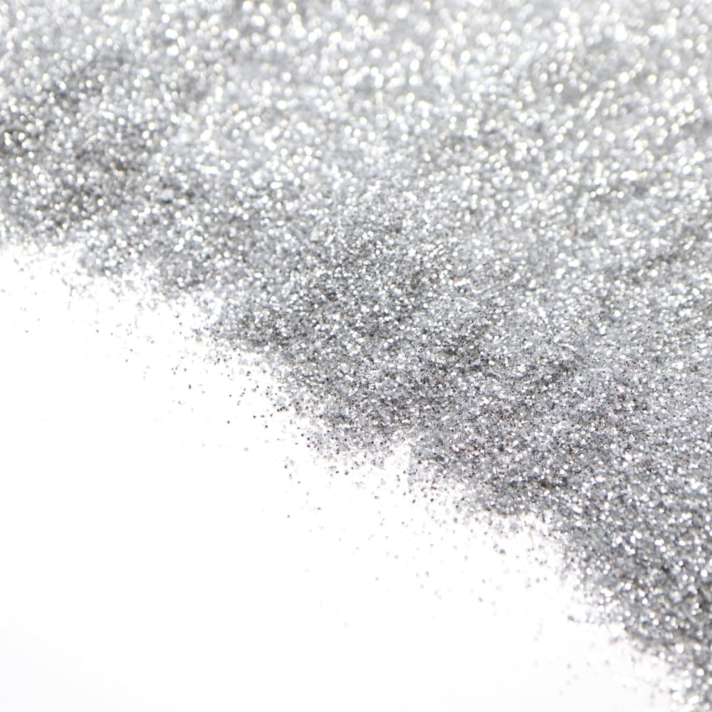 Amazon.co.jp: GLEAMS ラメフレーク (シルバー) (100g) (B0100) ラメ