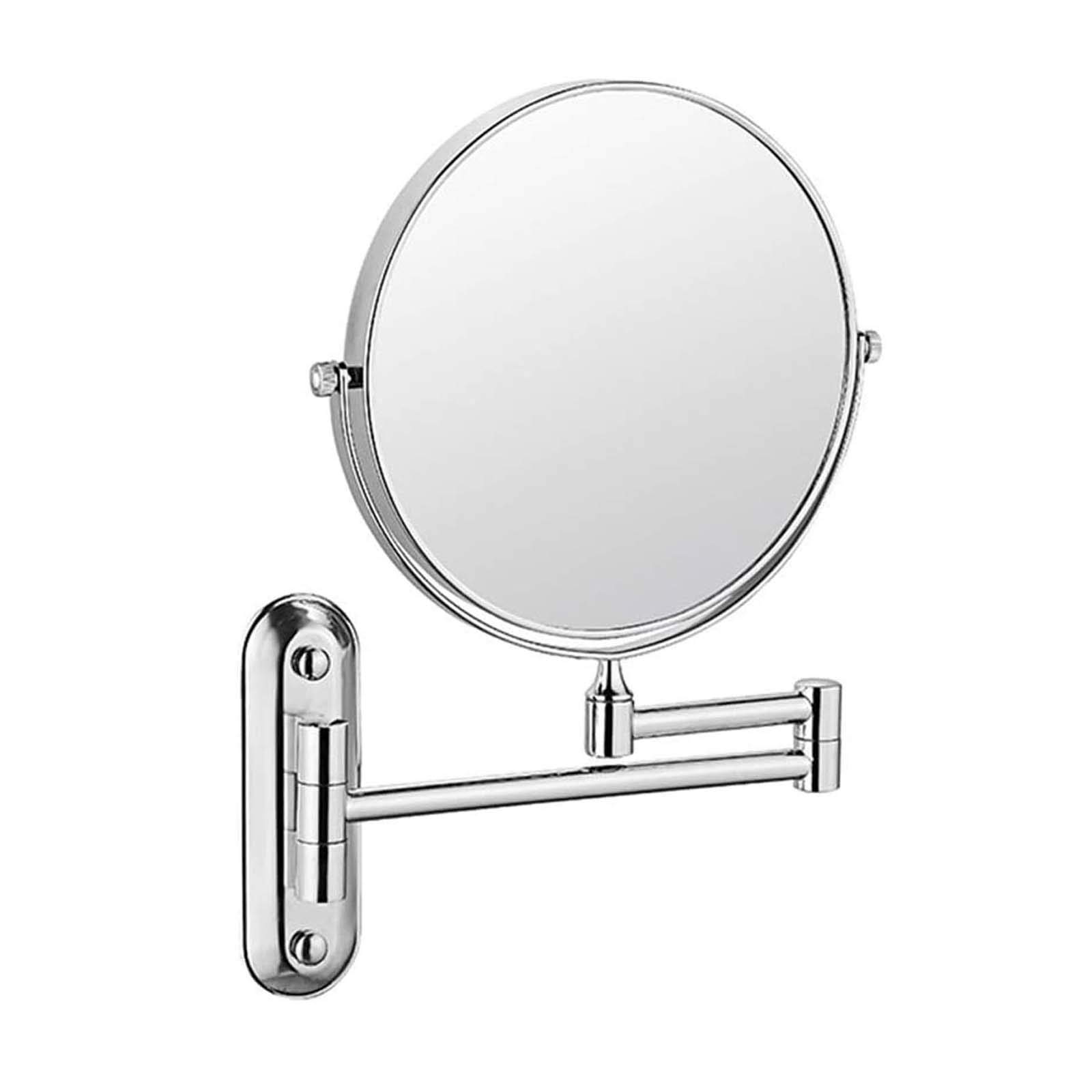 Miroir de maquillage loupe murale 10x contre la mauvaise lumière pour maquillage précis