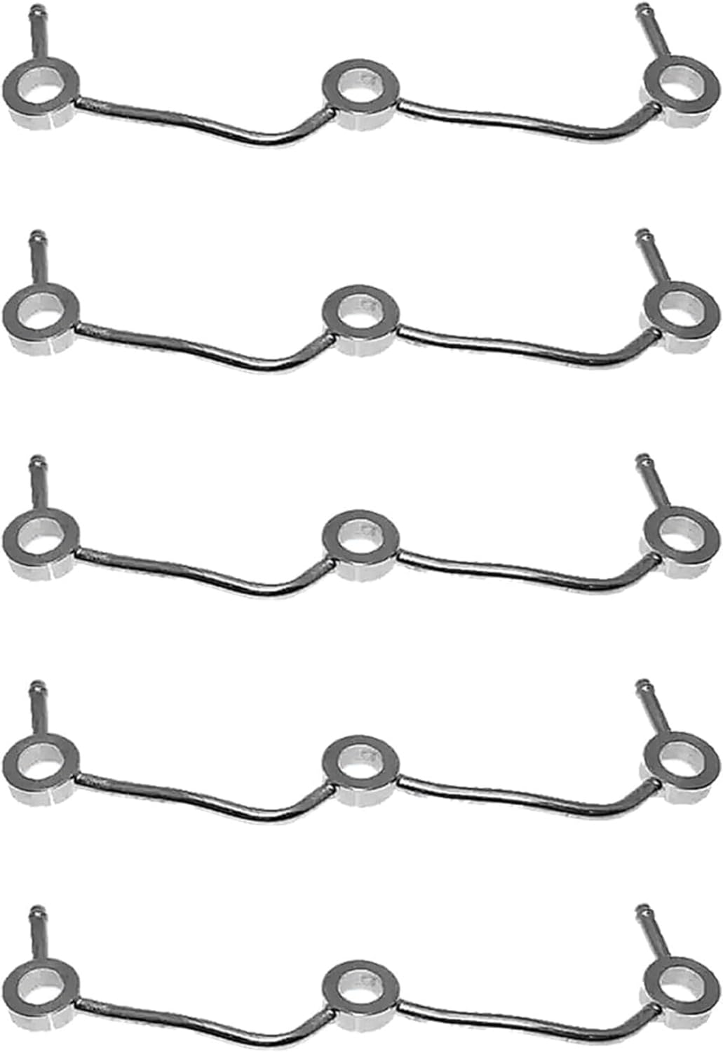 5PCS Overflow Return Piping 16261-42502 1626142502 Compatible for Kubota D905 D1005 D1105 D1305 Engine Replace parts