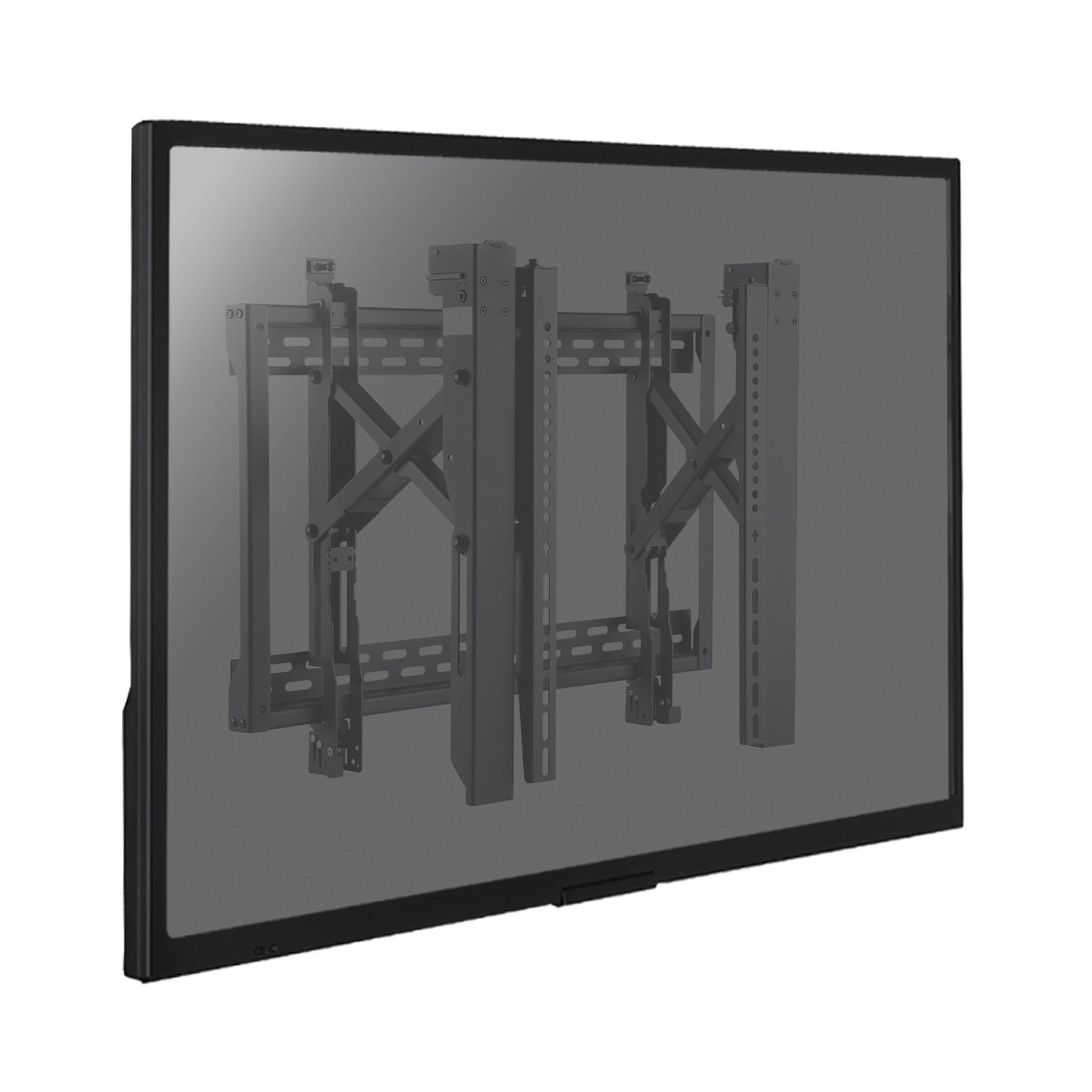 KIMEX - Soporte para TV - para Pantallas 45"-70" - Montaje en Pared - para aplicación Videowall - Función Push-Pull - 017-2164
