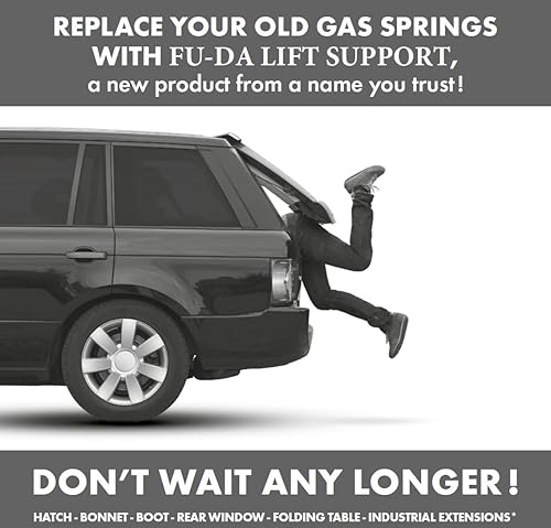 Miniatura 2 de FU-DA Cantidad (2) Compatible con Challenger 2008 - 2018 Coupe WO Spoiler) Soporte de elevación para puerta trasera de maletero FD-DA-LF-414063