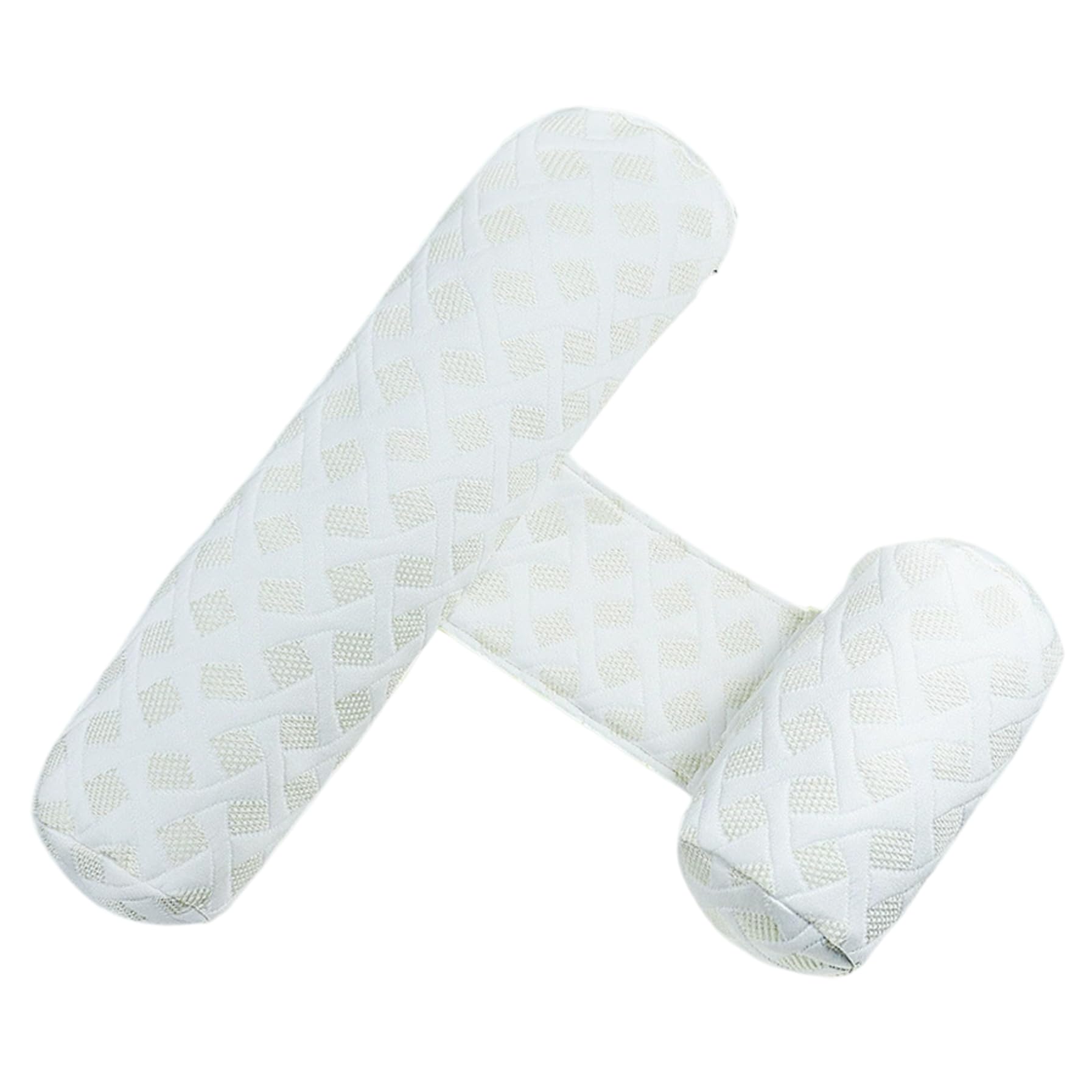 Uanqfegy Verstellbarer Anti-Roll-Baby-Seitenschläfer-Keil, atmungsaktiver Säuglings-Schlafpositionierer mit abnehmbarem Bezug für Bequeme Unterstützung, weiß