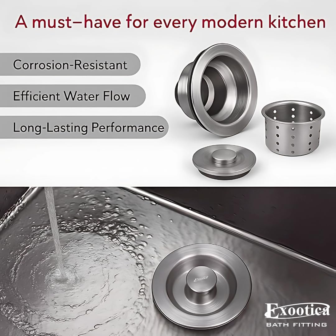 Stainless Steel Sink Waste Coupling - Durable Drain Jali -4