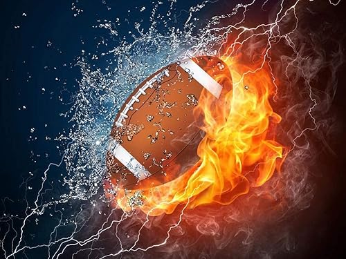 Miniatura 6 de Apomelo Kits de Arte de Diamantes para Adultos Béisbol Pintura de Arte de Diamantes Deportes Bricolaje Taladro Completo Artesanías de Arte