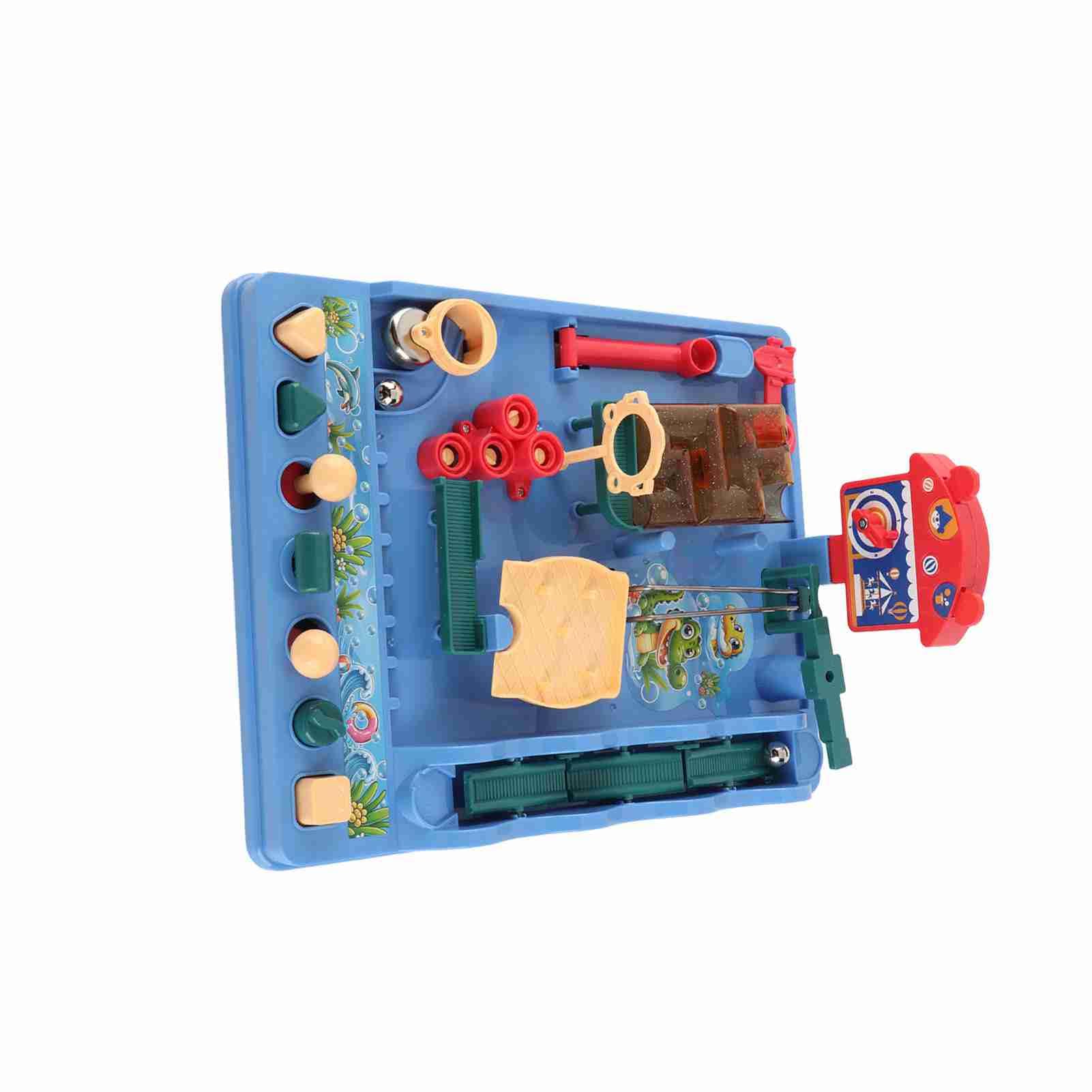Mini Gioco da Tavolo Labirinto Parco Acquatico per Interazione Genitore-Figlio e velocità di Reazione