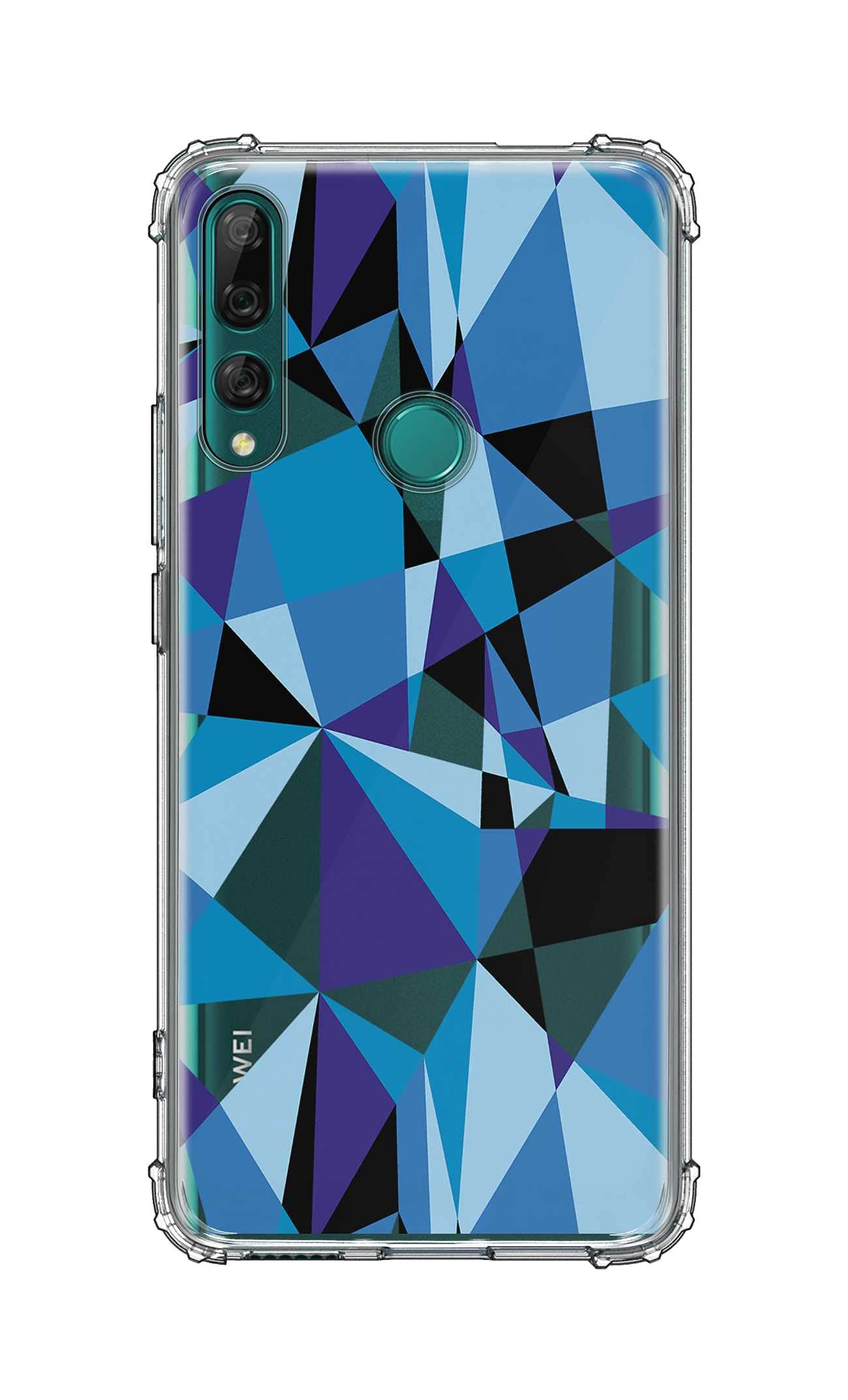 StylizeddClassic Clear Case Compatible With Huawei Y9 Prime 2019 Soft Anti Drop Airbag TPU Gel Thin Transparent Flexible Shockproof Cover [ Designed for Huawei Y9 Prime 2019 ] - Crystal Prism