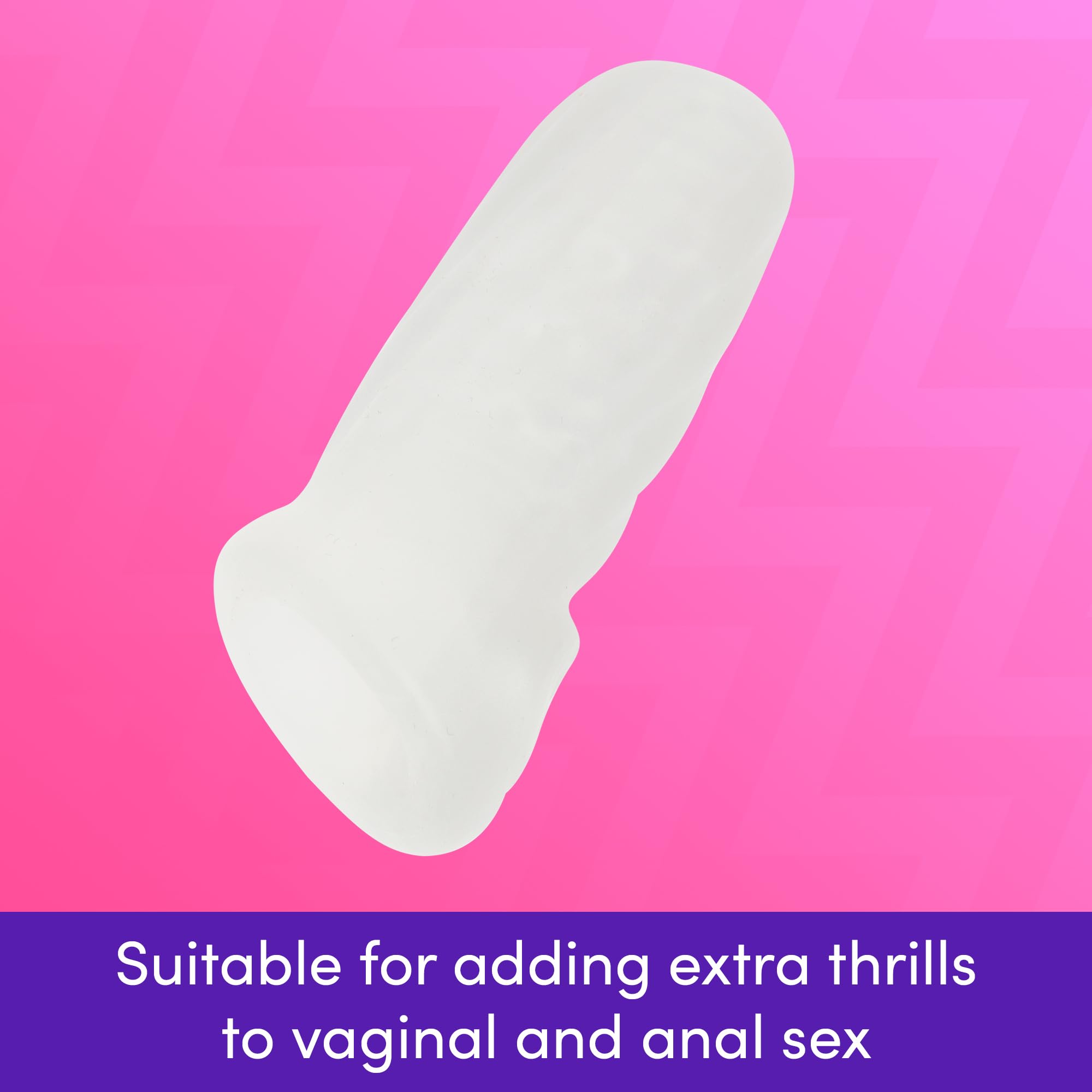 Amazon.com: Lovehoney Mega Mighty Penis Sleeve with Ball Loop | Realistic  Male Adult Sex Toy | Stretchy Cock Sleeve for Pleasure | Adult Sex Toy for  Men | Girth Enhancement & Open
