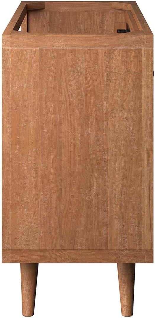 Modway EEI-5087-NAT Birdie 36" Teak Wood Bathroom Vanity Cabinet (Sink Basin Not Included), Natural