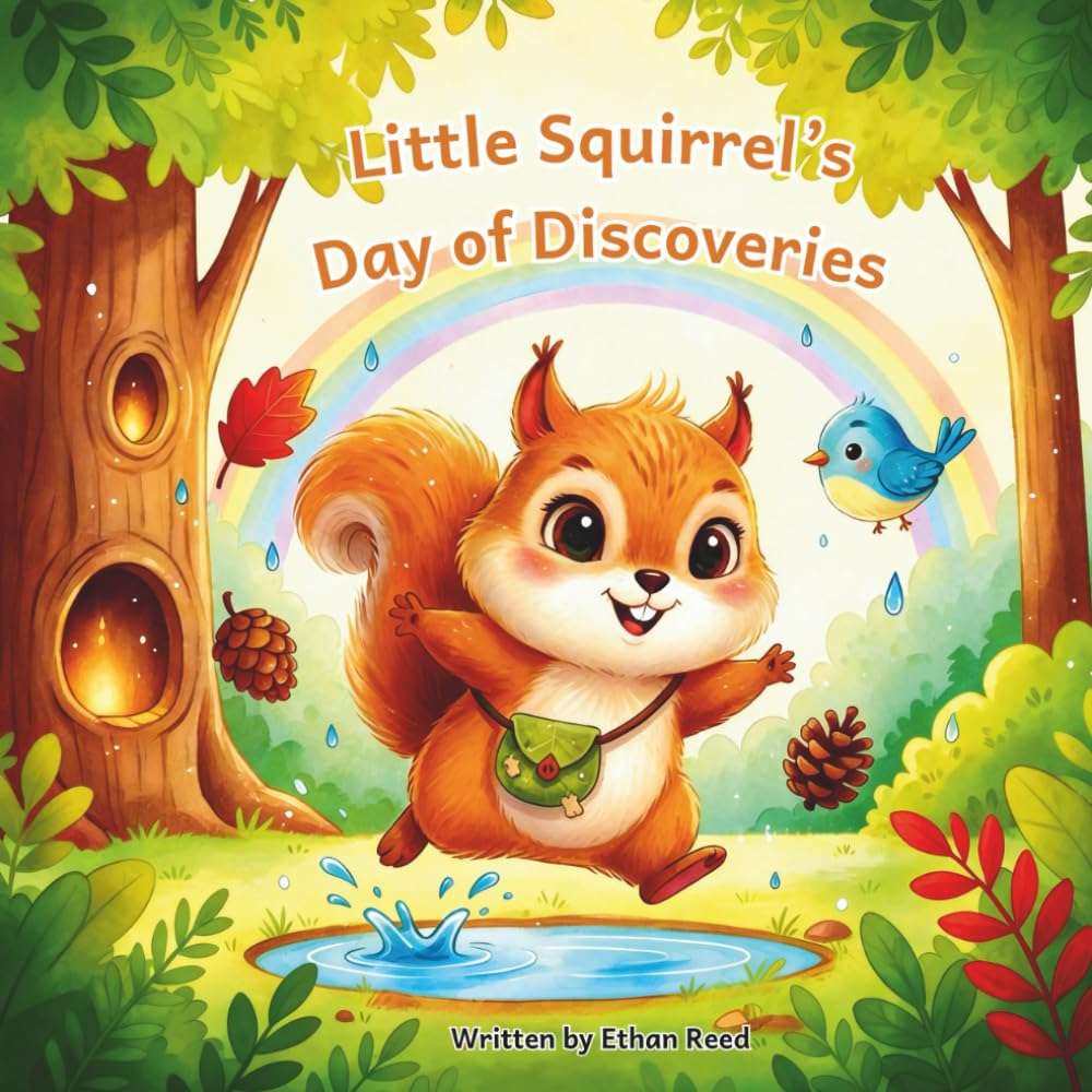 Little Squirrel’s Day of Discoveries: An Interactive Story of Love and Exploration for Babies and Toddlers