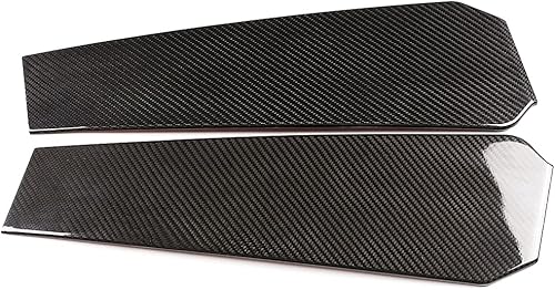 Miniatura 3 de YIWANG 100% fibra de carbono real exterior ventana pilar decoración panel pegatinas para Lamborghini Urus 2018-2021 accesorios de coche