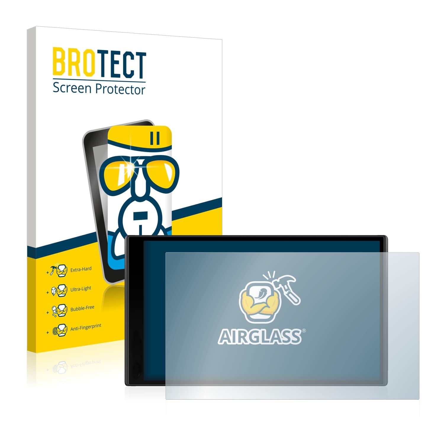 BROTECT Full-Cover Antireflecterende Screen Protector voor Garmin Edge