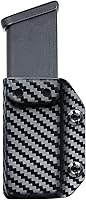 Vista 62 de POLE.CRAFT IWB/OWB - Funda para cargador Kydex - Mag Carrier se adapta a: 0.354 in .40 Double Stack/0.354 in .40 Single Stack - P365 1911 Glock 19