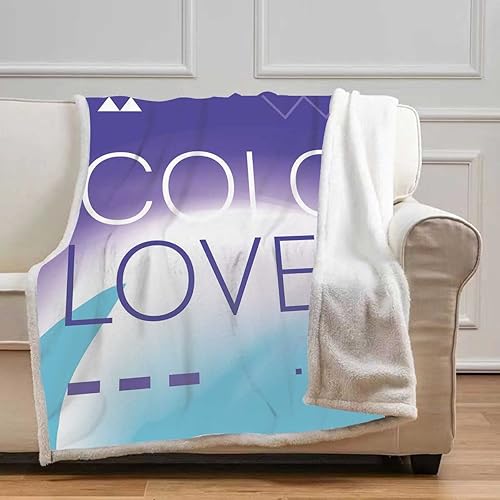 Miniatura 9 de Cobijas Calientes para Invierno - Cobijas Calientes para Invierno, manta lanuda de microfibra para camping, viajes, picnic, tamaño de bebé, 39 x 47