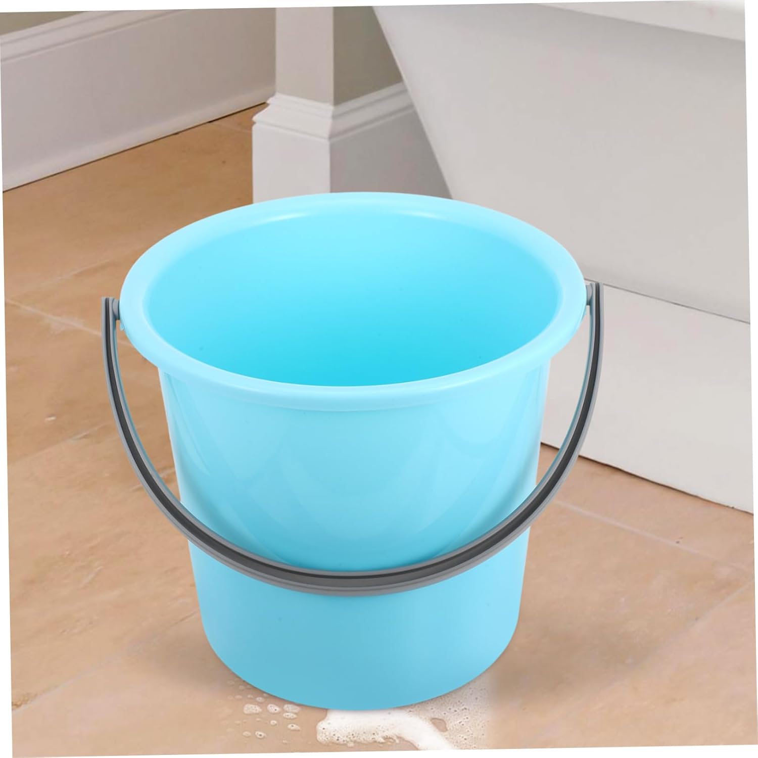 COLLBATH Multipurpose Bucket Mop Bucket Storage Tub Plastic Water Storage Handles