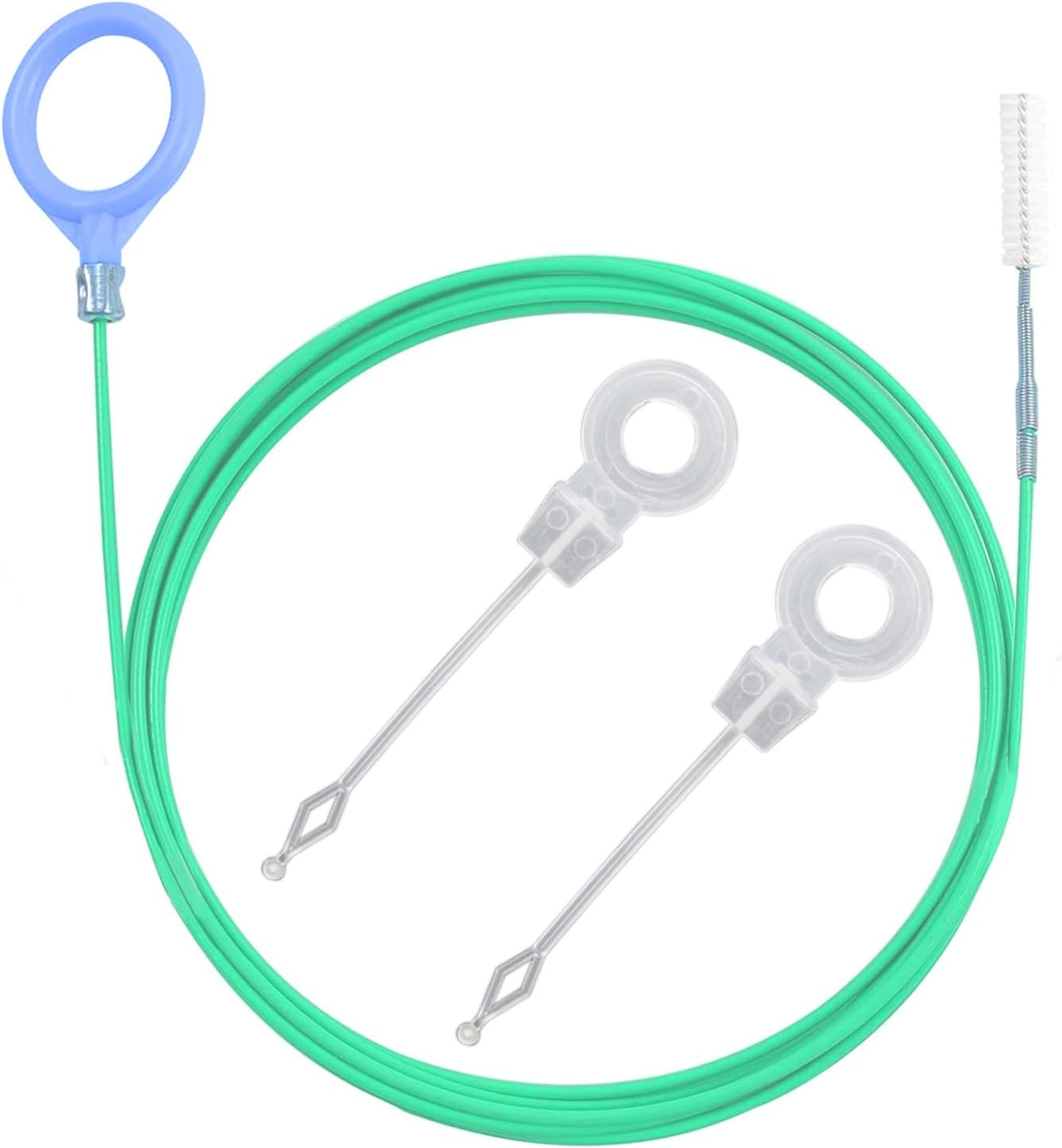 Drain Unblocker Wire 3m Long Flexible Feeding Tube Cleaning Brush Sink Snake Drain Unblocker