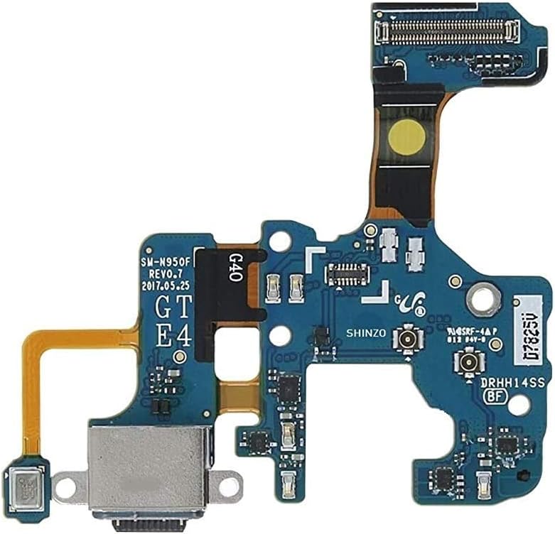 ROBO USB Dock Board Charging Connector Port with Microphone Compatible for Samsung Note 8 (N950F)