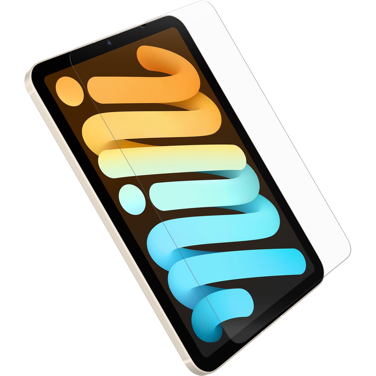 OtterBox Pellicola proteggi schermo in vetro per iPad mini (A17) e iPad mini (6a generazione) – trasparente (singola unità spedita in sacchetto di plastica)