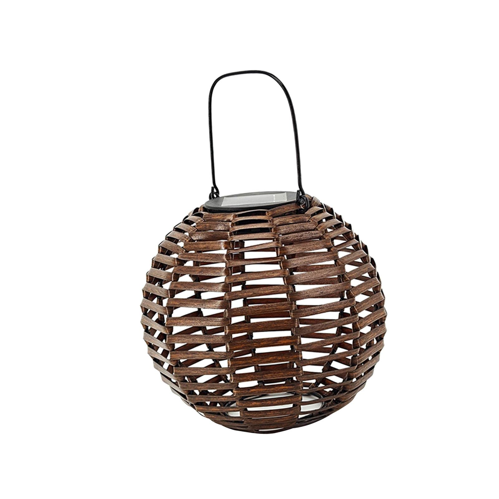 Lanterne solaire décorative grande lampe suspendue pour éclairer vos soirées sur la pelouse
