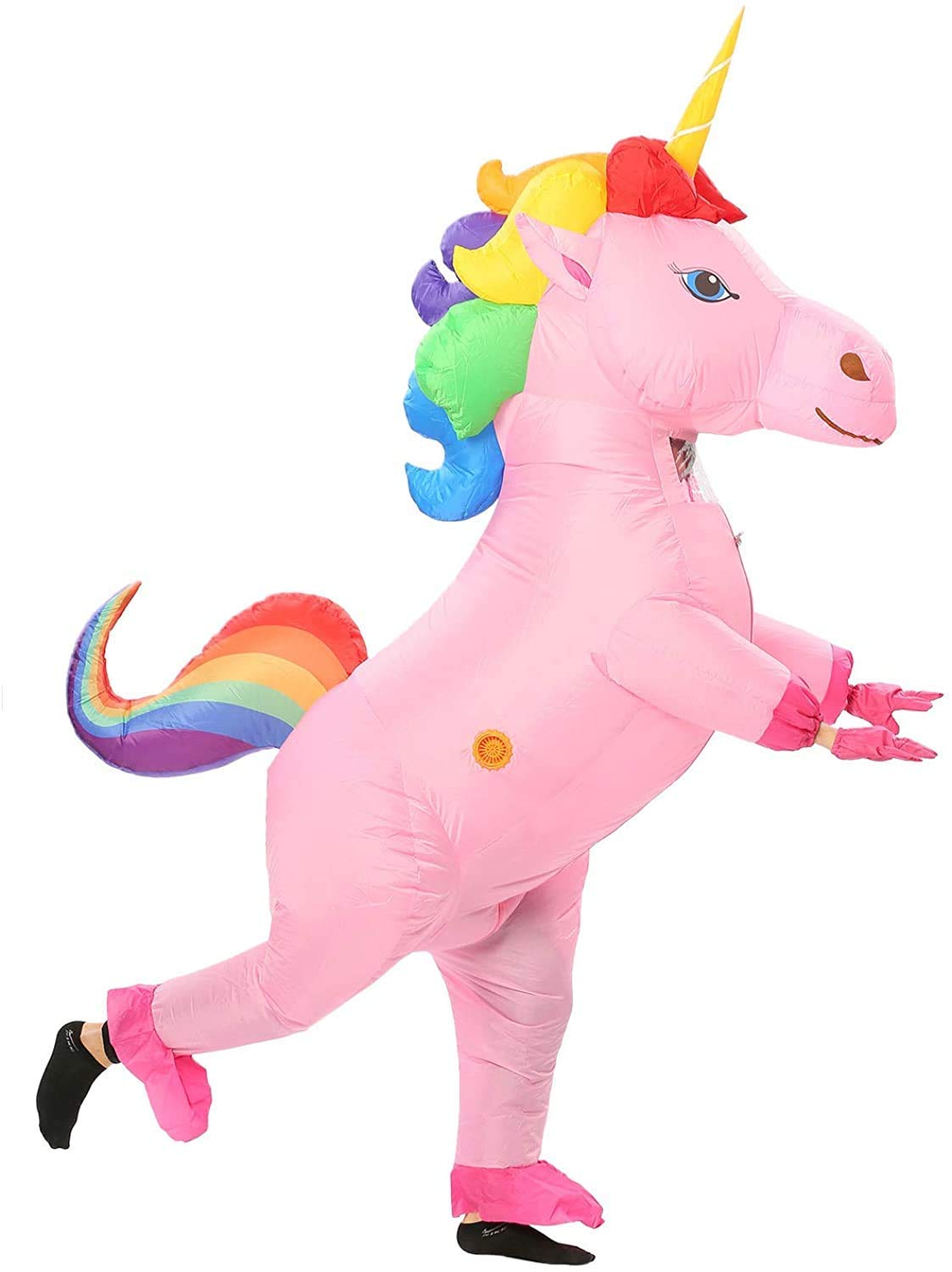 Costume gonfiabile da unicorno