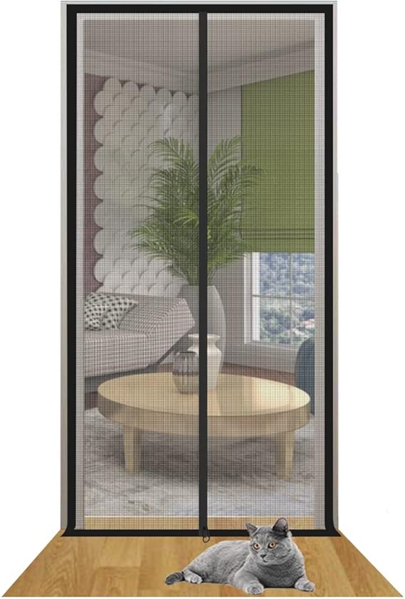 Reinforced Cat Screen Door Cat Scratch Proof Mesh Upgraded