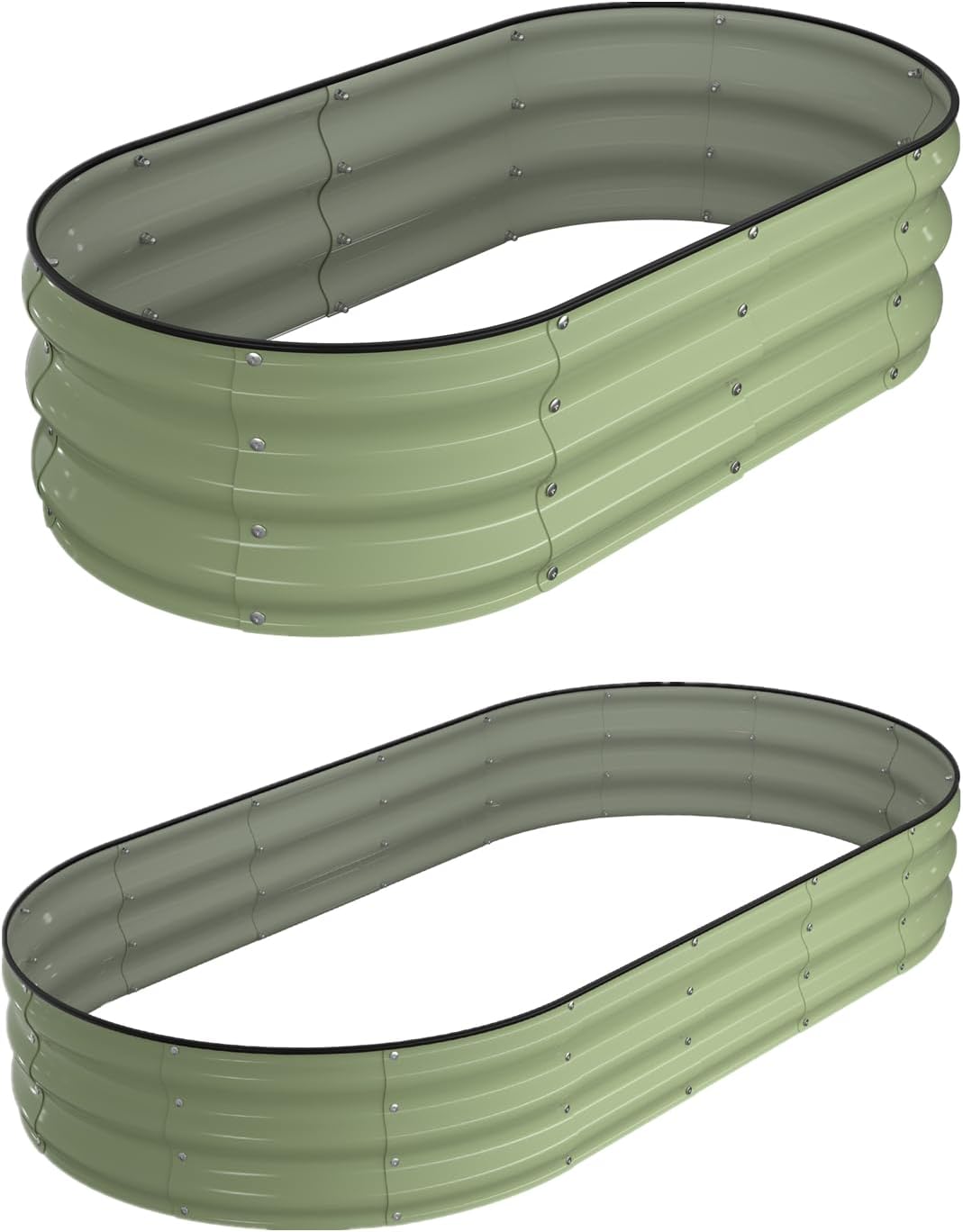 Winpull Raised Garden Bed Kit 4x2x1Ft Raised Garden Bed Kit 6x3x1FT（Green）