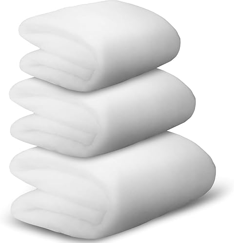 Rollo de 3 rollos de nieve artificial de Navidad, rollo de nieve de Navidad, rollo grueso blanco, suave y esponjoso, mantas de nieve falsas para