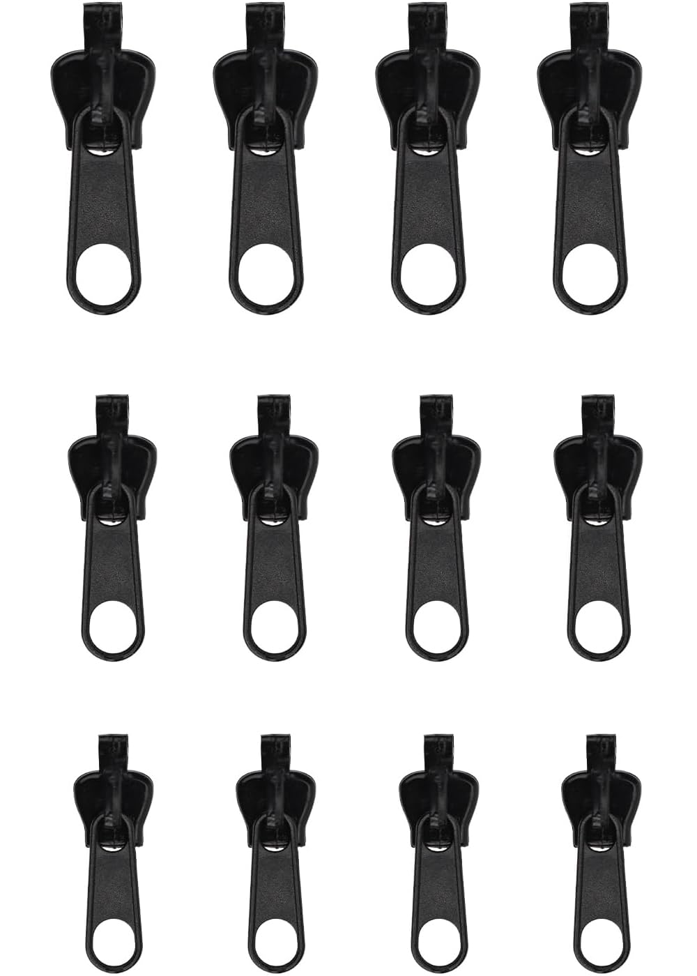10 Pezzi Tiracerniera In Nylon Colorati Per Riparazione Cerniere: Adatti Per Borse, Zaini, Valigie E Abbigliamento
