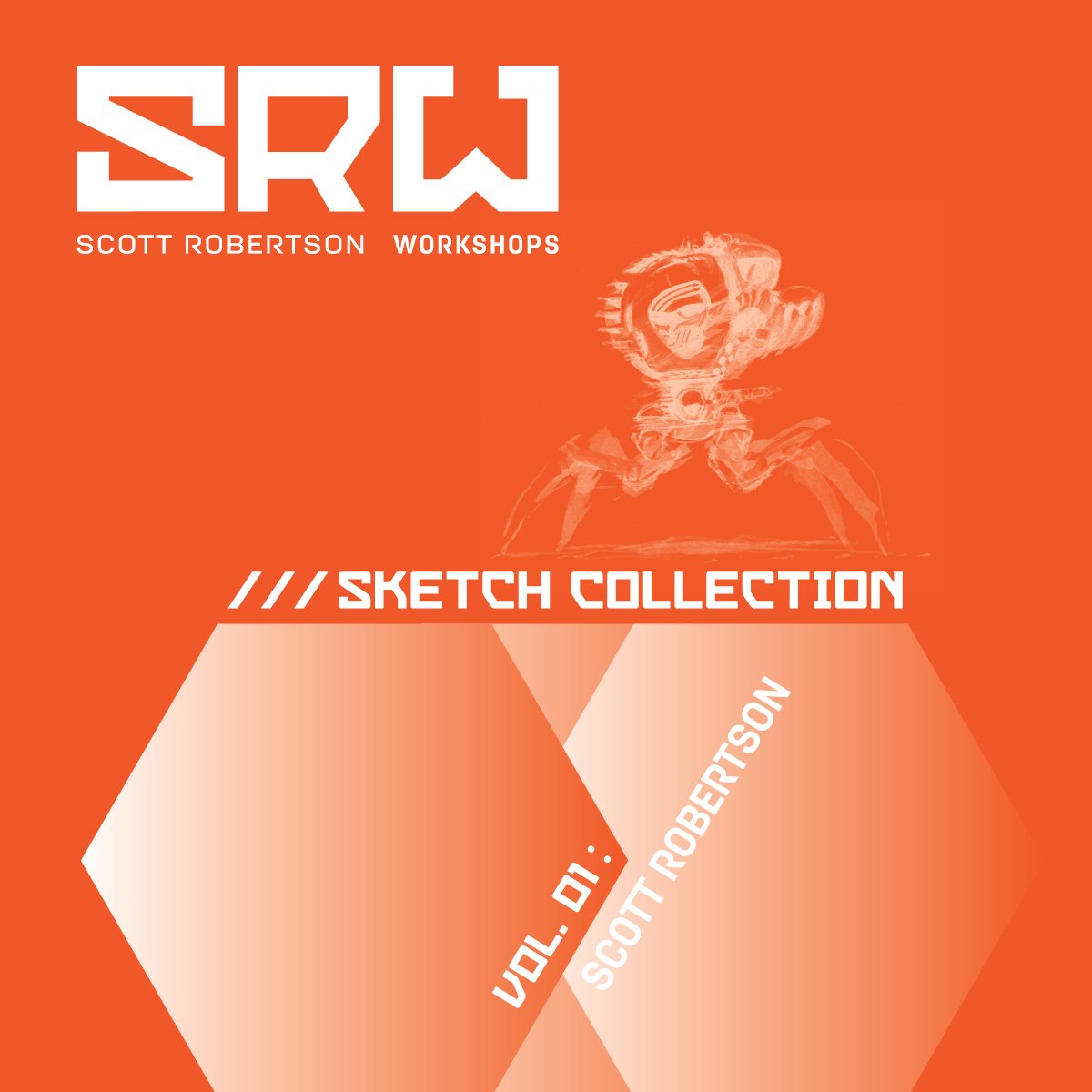 SRW Sketch Collection: Vol. 01: Scott Robertson Paperback – July 15, 2014