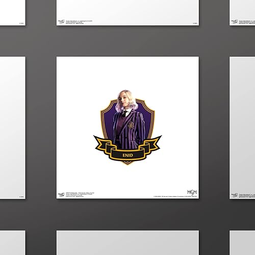 Miniatura 2 de Trends International Gallery Pops Wednesday - Galería Enid Sinclair - Arte de pared con retrato sin marco, 12 x 12 pulgadas