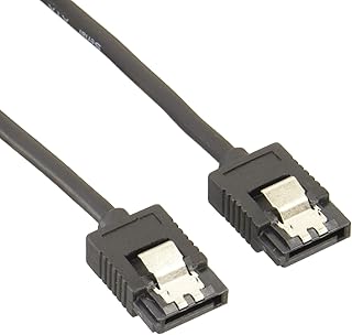 AINEX Serial ATA with Ainekkusu Latch Round Cable SATR-3107BK