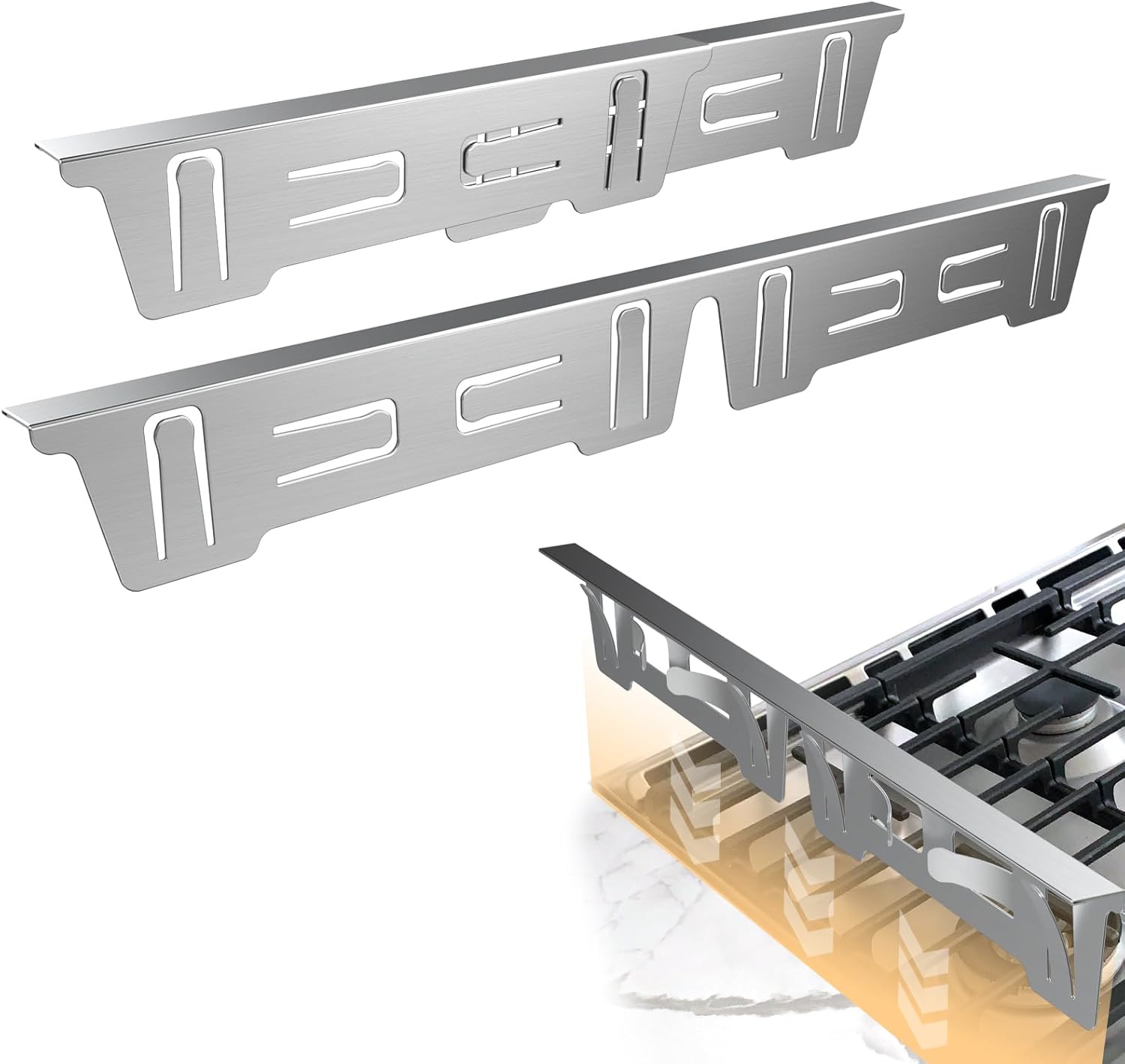 Stove Gap Covers Stainless Steel