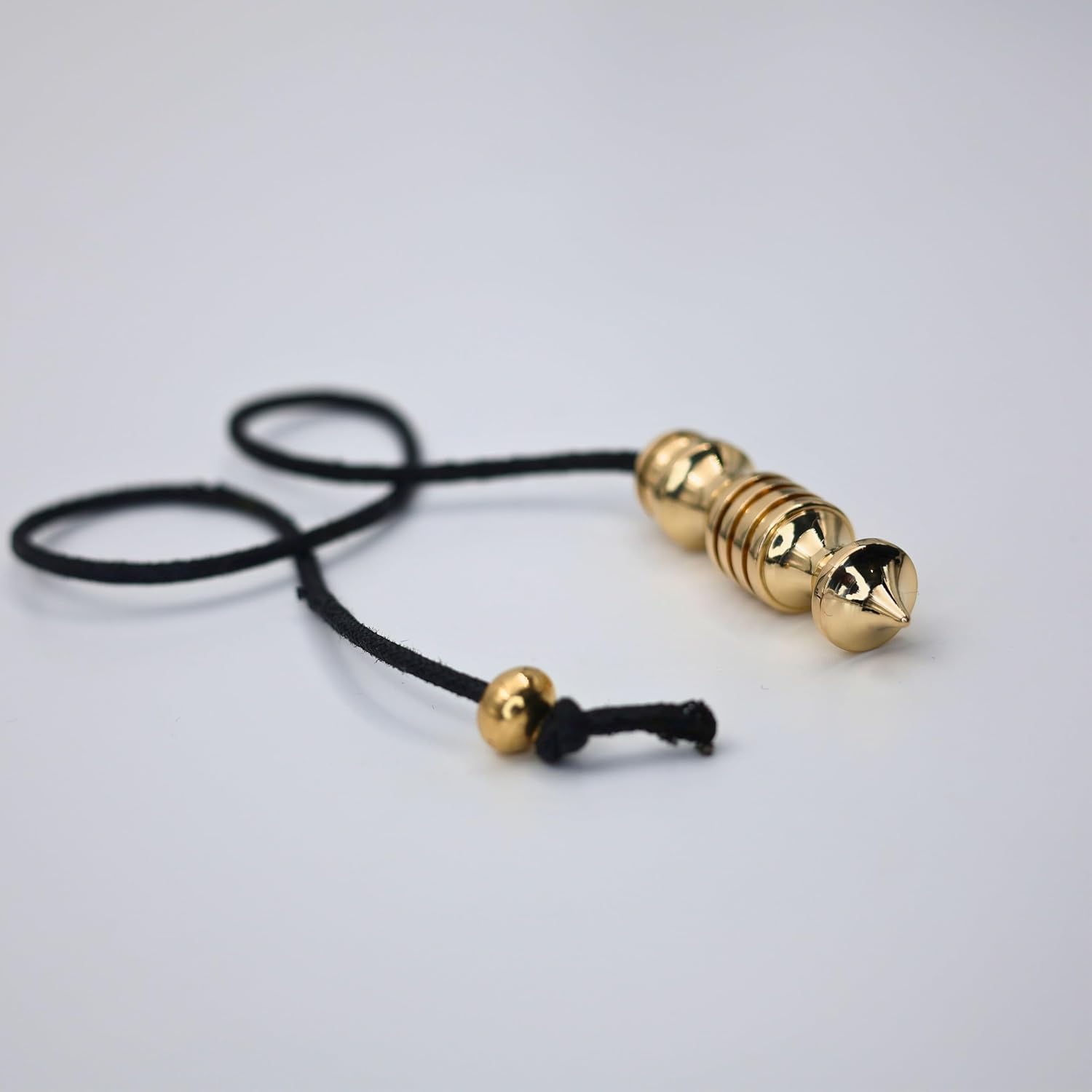 Eye of Shiva Brass Pendulum, Gold Polished, 1.6 Inch Height, 28 Grams, Spiritual Divination Tool