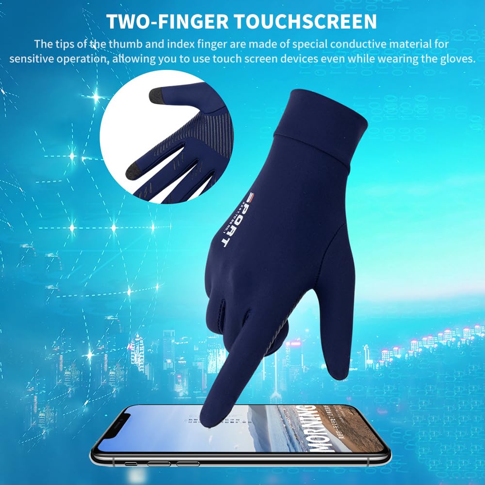 TFixol Guanti protettivi estivi in seta di ghiaccio, traspiranti, touchscreen, per uomini e donne, ideali per guida, ciclismo, equitazione, golf, allenamento