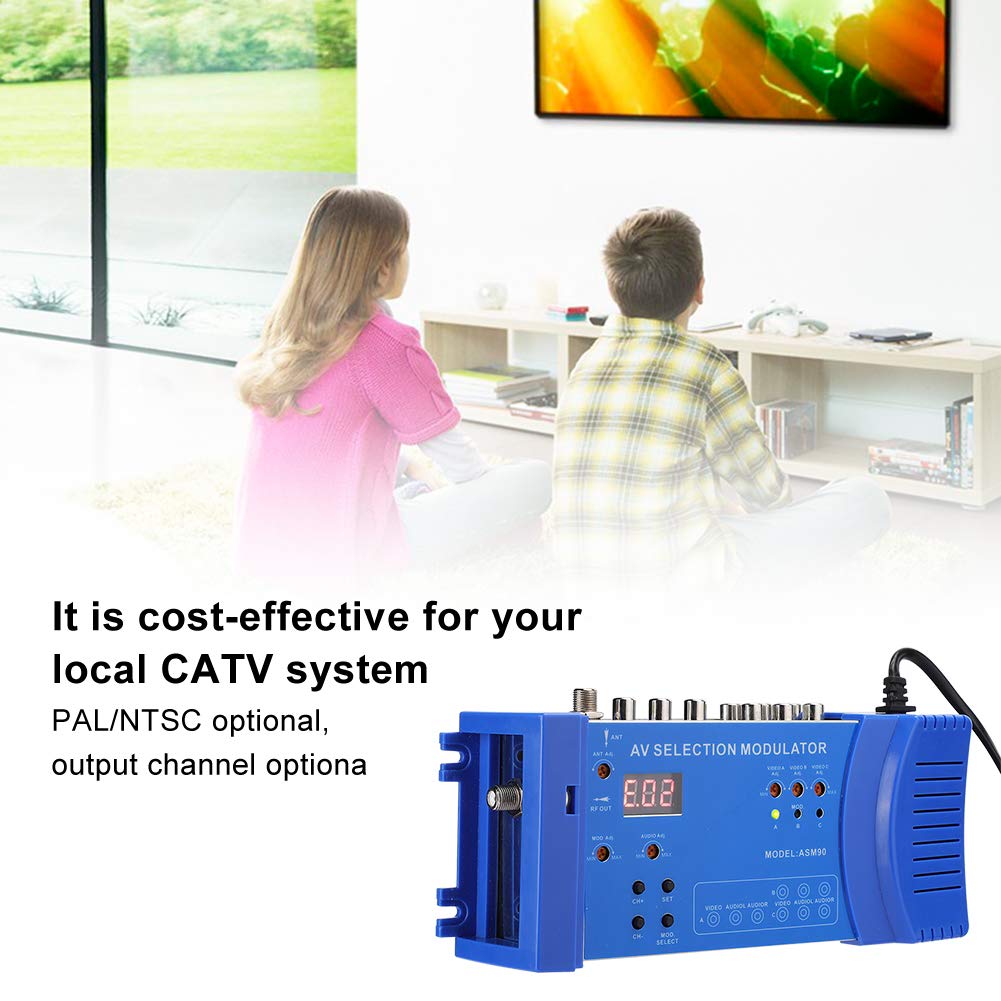 Modulateur HDMI numérique RF, modulateur VHF/UHF Double Bande Portable, convertisseur Portable Standard PAL/NTSC, modulateur AV Multiple en Option pour TV, PC, DVD