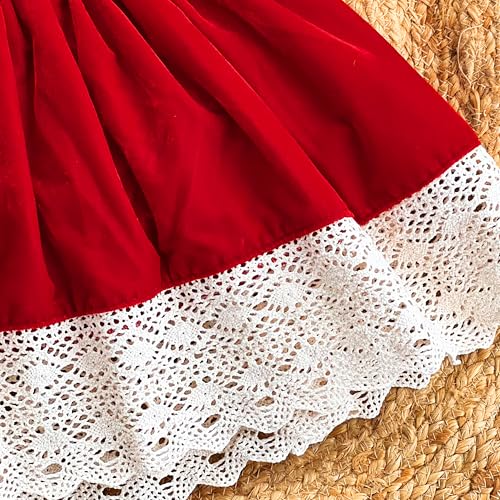 Image of Stanwells Kids Dress for Girls Black Velvet Baby Fancy Frocks for Baby Girls