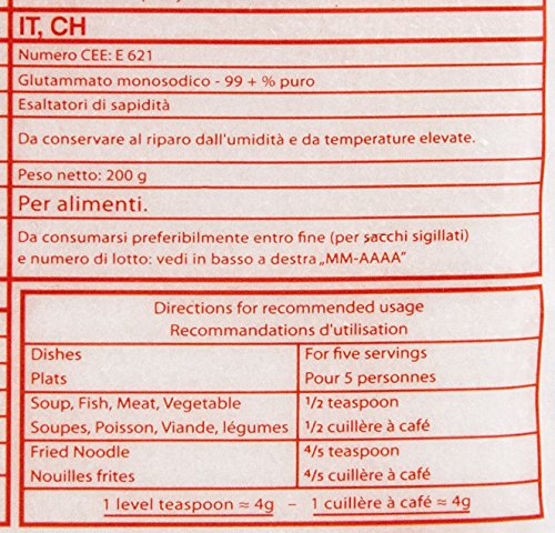 AJINOMOTO - Monosatriumglutamat, (1 X 200 GR) – Bild 3