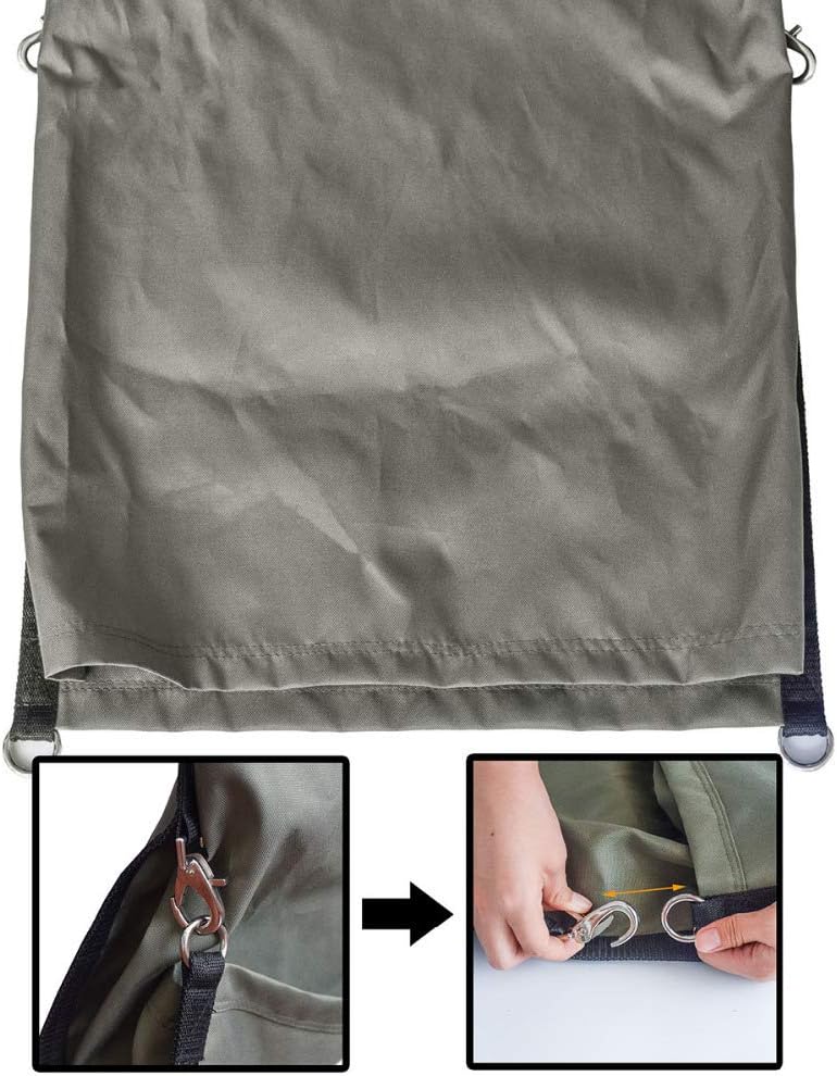 SEIWEI Harvest Fruit Apple Picking Bag Fruit Storage Apron Pouch for Outdoor Orchard, Farm, Garden, Heavy Duty