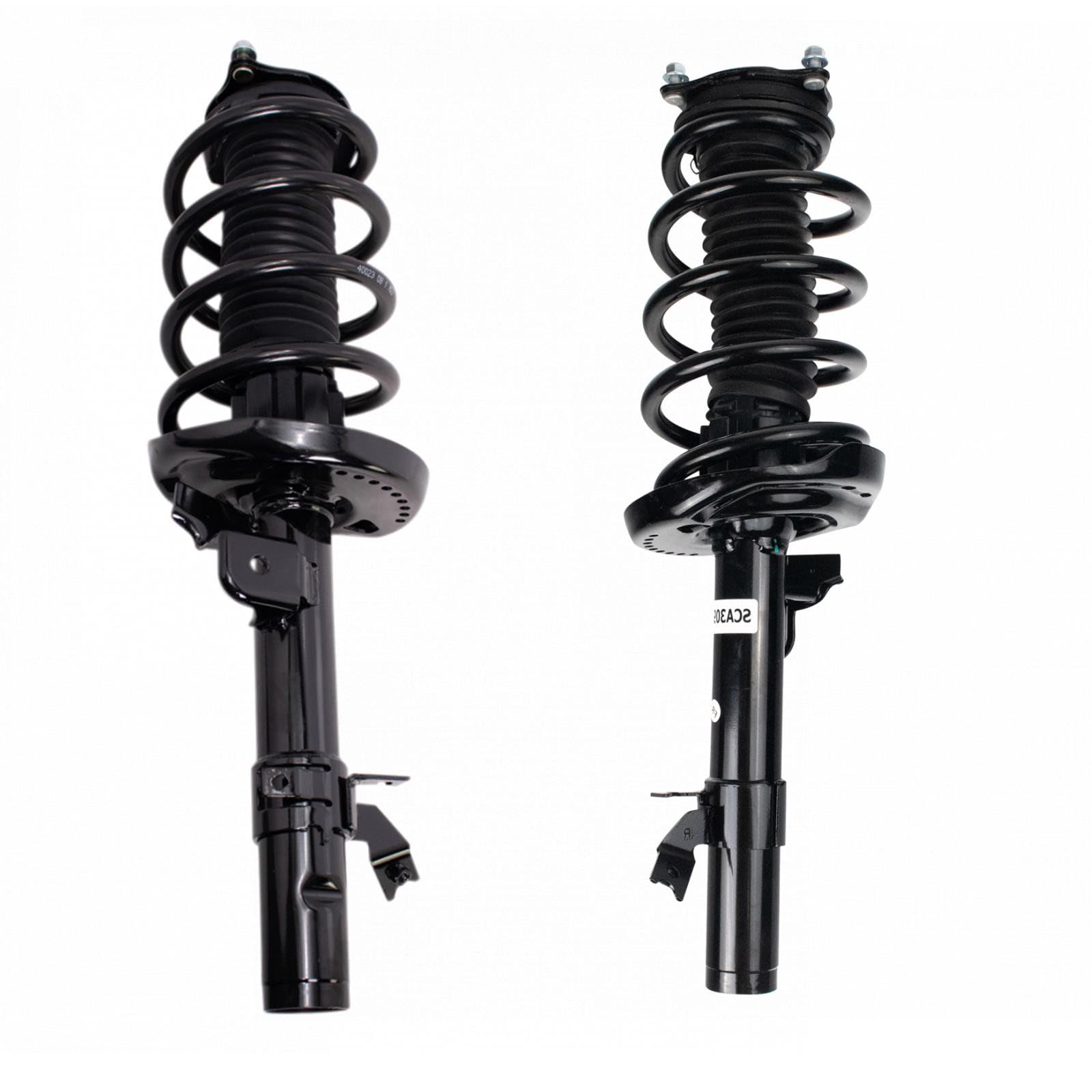TRQ Front Strut &amp; Coil Spring Assembly Set Driver &amp; Passenger Sides Compatible with 14-20 Acura MDX