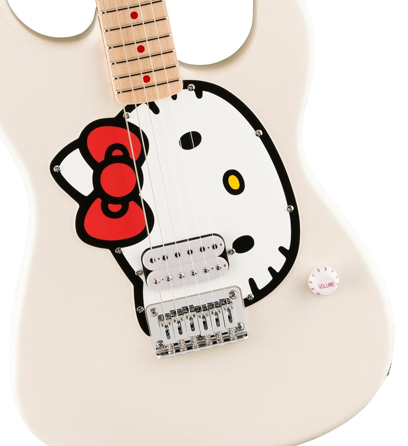 Amazon.com: Fender x Hello Kitty Stratocaster Electric Guitar and
