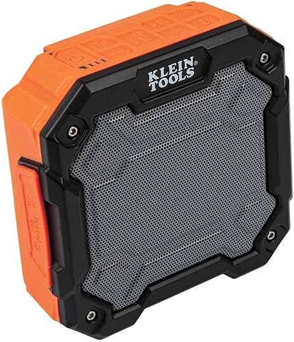 Miniatura 2 de Klein Tools AEPJS3 - Altavoz Bluetooth para sitio de trabajo y regleta magnética 29601 con protector de sobretensión, cable de extensión, 4 tomas, 3