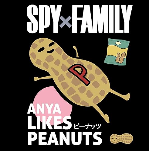 Miniatura 2 de Spy X Family - Camiseta para hombre Anya Forger Likes Peanuts B