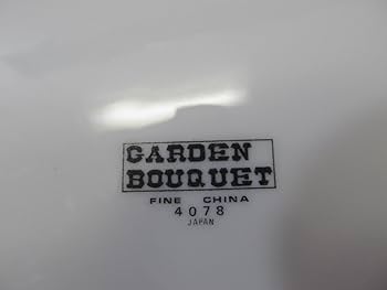 Amazon.com | Garden Bouquet Fine China Dinner Plate # 4078