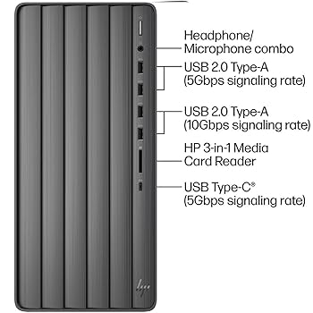 Amazon.com: HP Envy i5 Desktop, Intel i5-14400 (Beats Intel