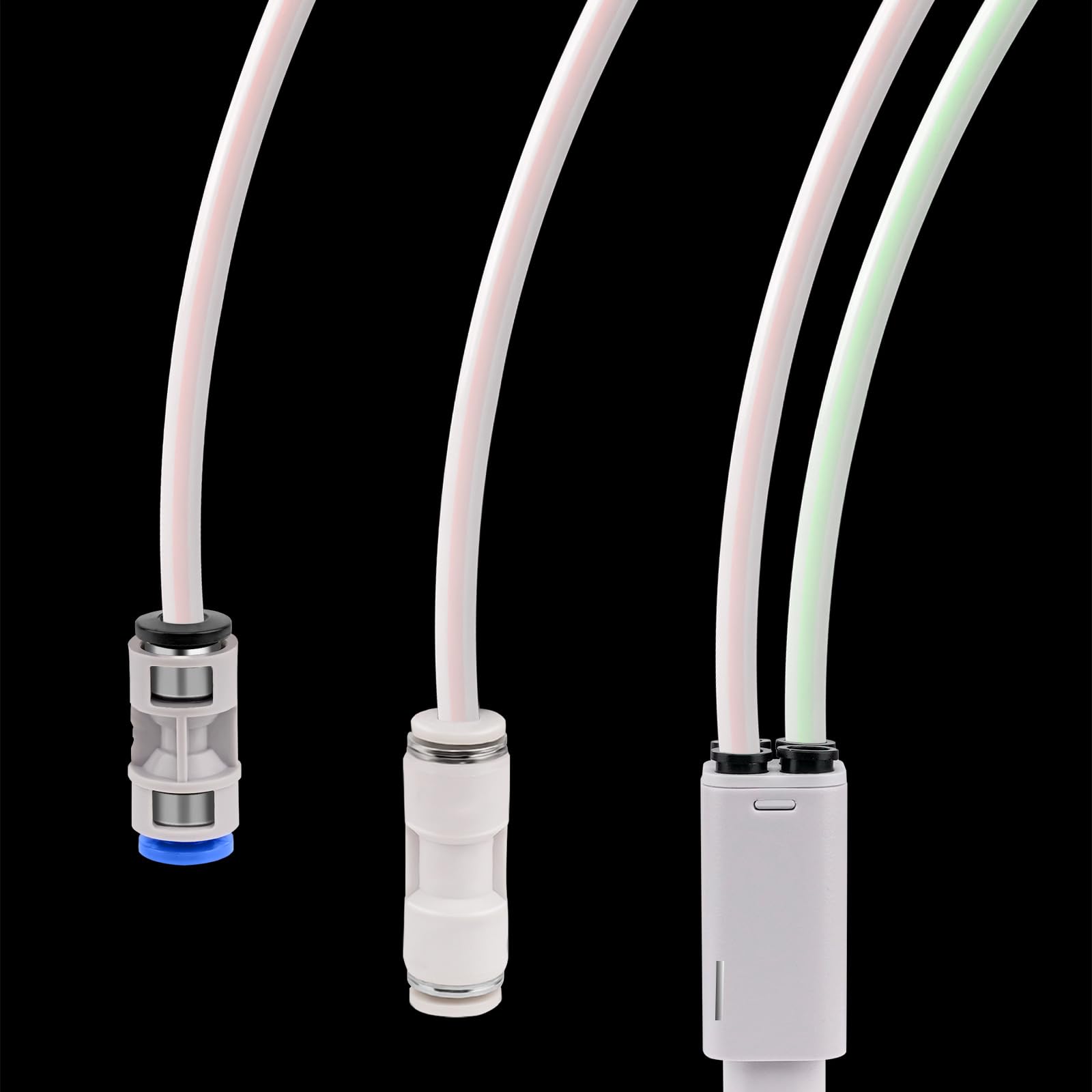 10 Meter PTFE Slang Met Snijder, 4 x 2,5 mm, PTFE Buis (ID 2,5 × OD 4), Teflonslang voor Bambu Lab A1/A1 Mini/P1P/P1S/X1C, Creality K1/K1 Max/Ender 3 V3 (Grijs