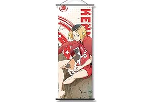 Lively Haikyuu Posters for Walls - Kenma Kozume Canvas Wall Art